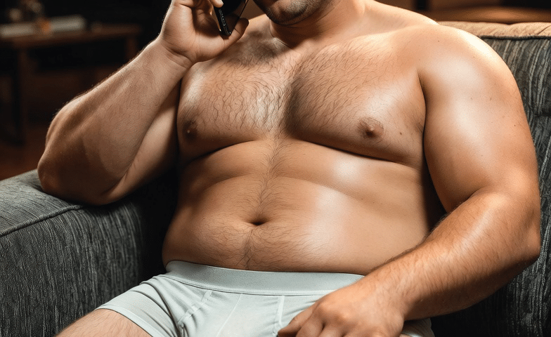 guy talks to SBW midget and they do phone sex